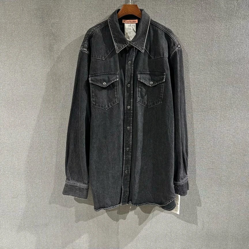 99新 Acne studio （pm）牛仔衬衫外套 52码/0398