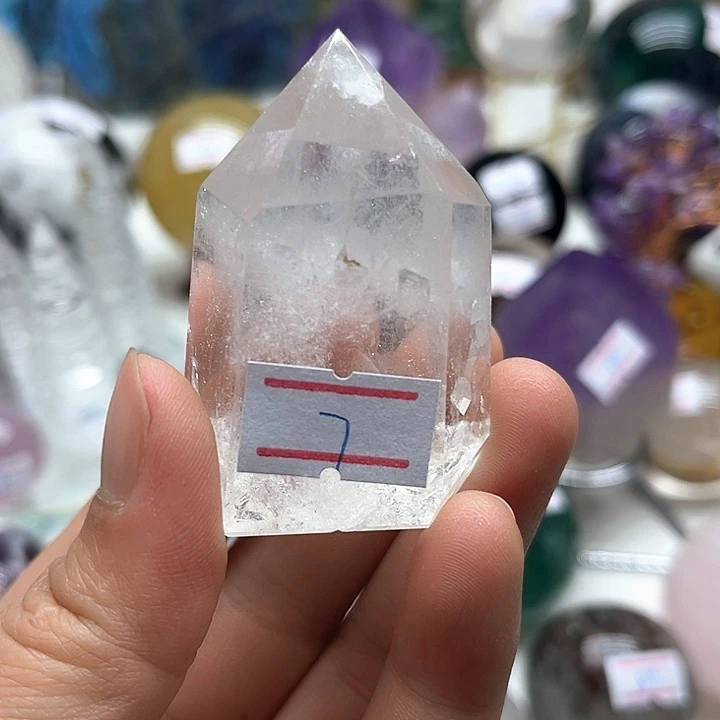 69克白水晶柱未镶嵌水晶