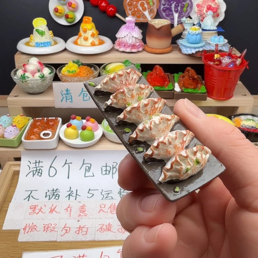 树脂食玩冰箱贴 凭开箱视频售后