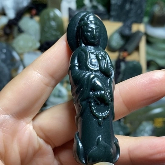 未镶嵌和田玉（糖玉）珠宝半成品