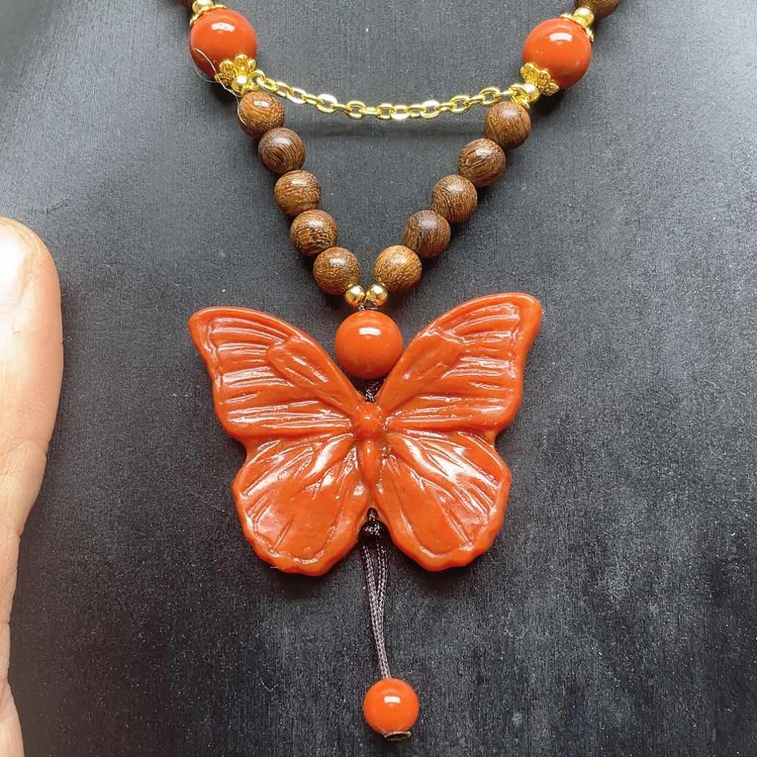 未镶嵌蛇纹石玉颈饰