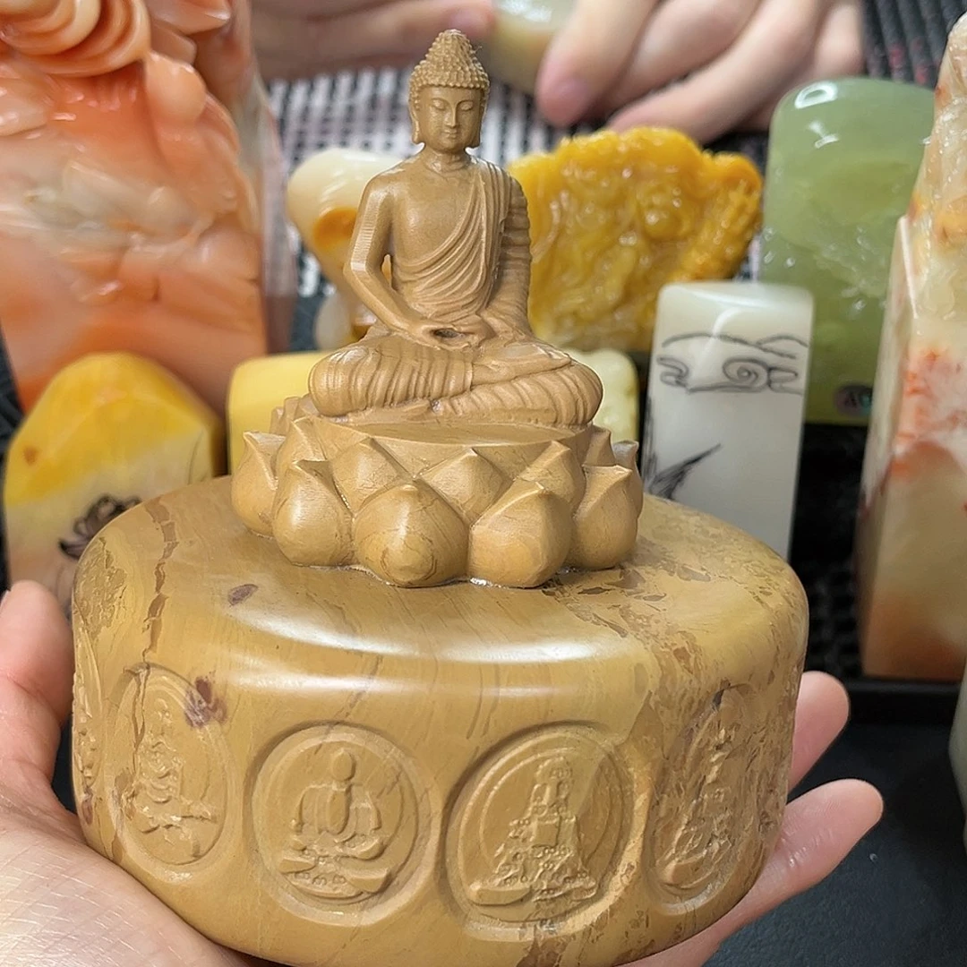 寿山石印石沐*这就是为什么不在