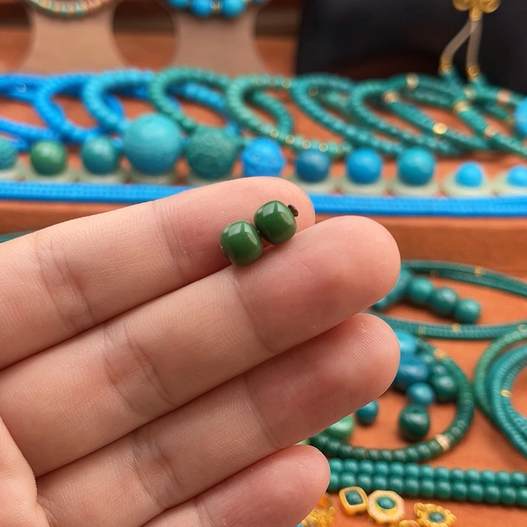 绿松石未镶嵌配饰