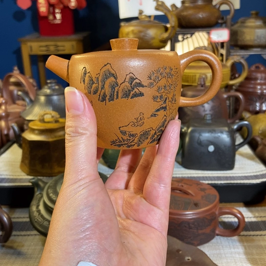 紫砂茶壶紫砂艺术微瑕