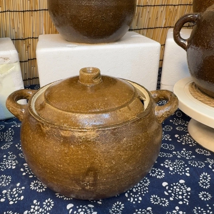 木***李泥塑四升杨珏大师砂锅