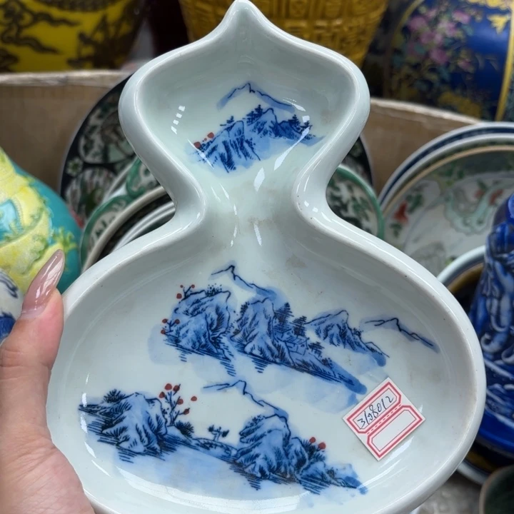 瓷片瓷器摆件瓷器摆件