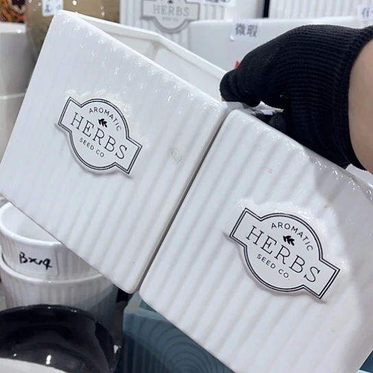 外贸尾货多肉绿植陶瓷花盆