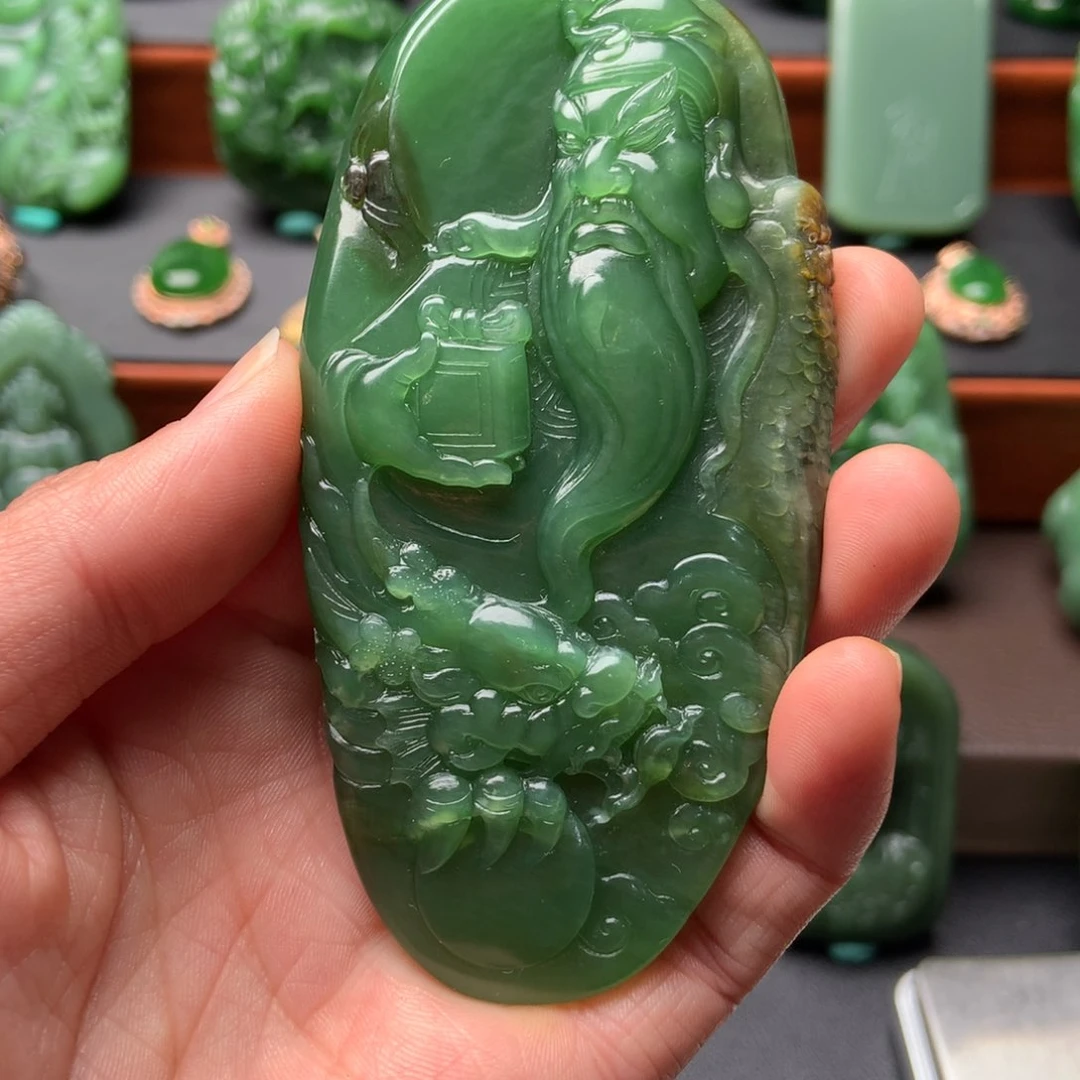 和田玉挂件未镶嵌