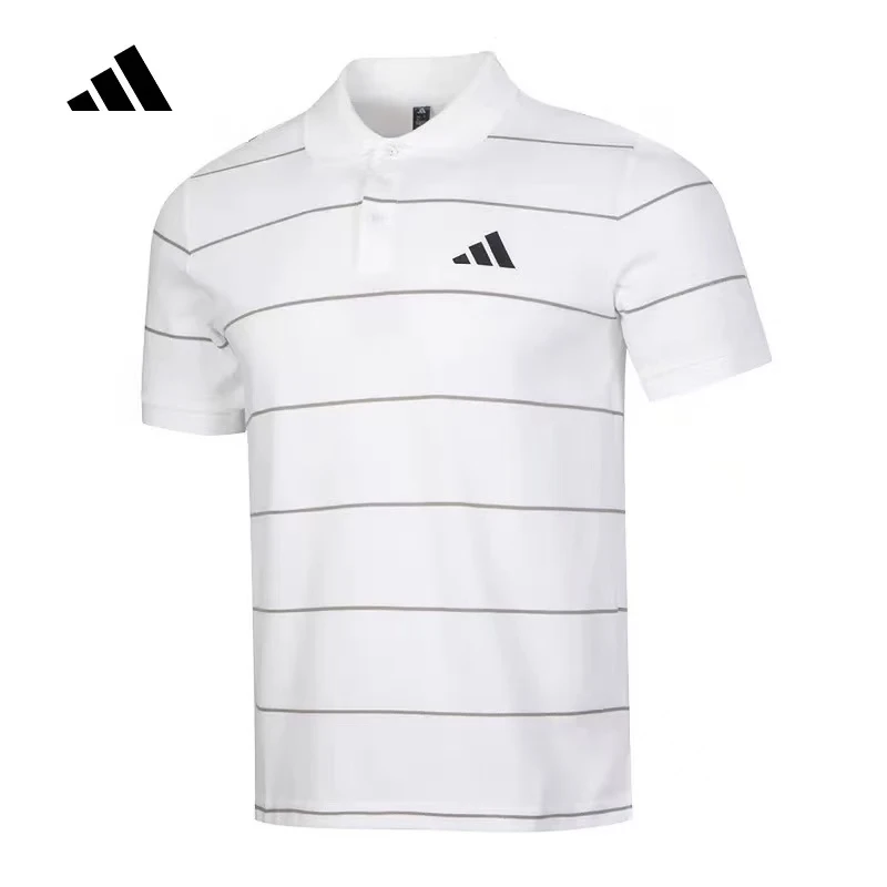 adidas阿迪达斯2025春新款男子T恤短袖POLO衫透气运动休闲JL6043