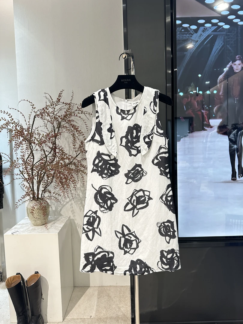 FH连衣裙孩子吊带裙时尚睡裙夏季印花无袖245