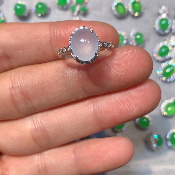 翡翠未镶嵌戒指翡翠戒指