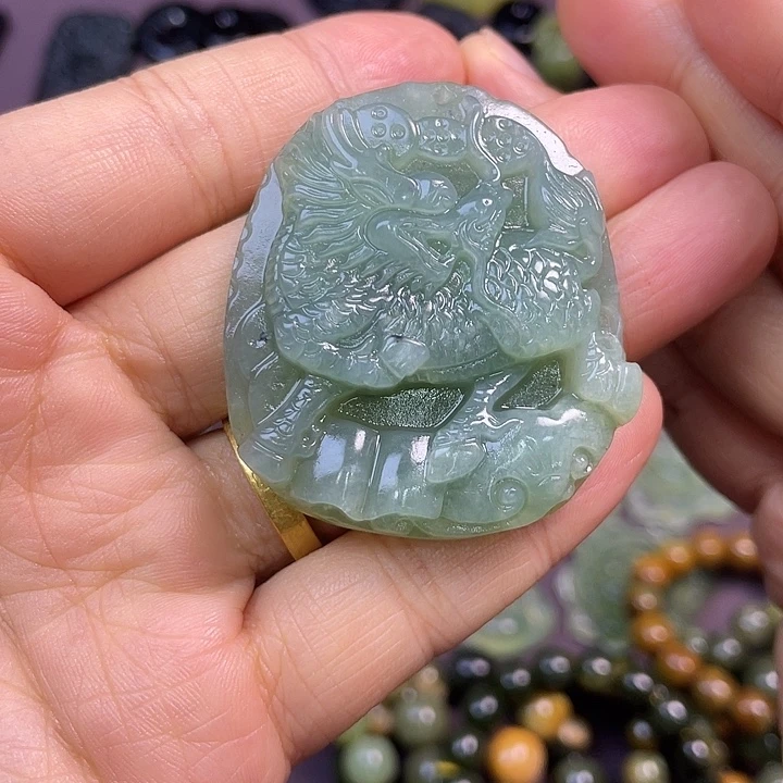 蛇纹石玉未镶嵌手链