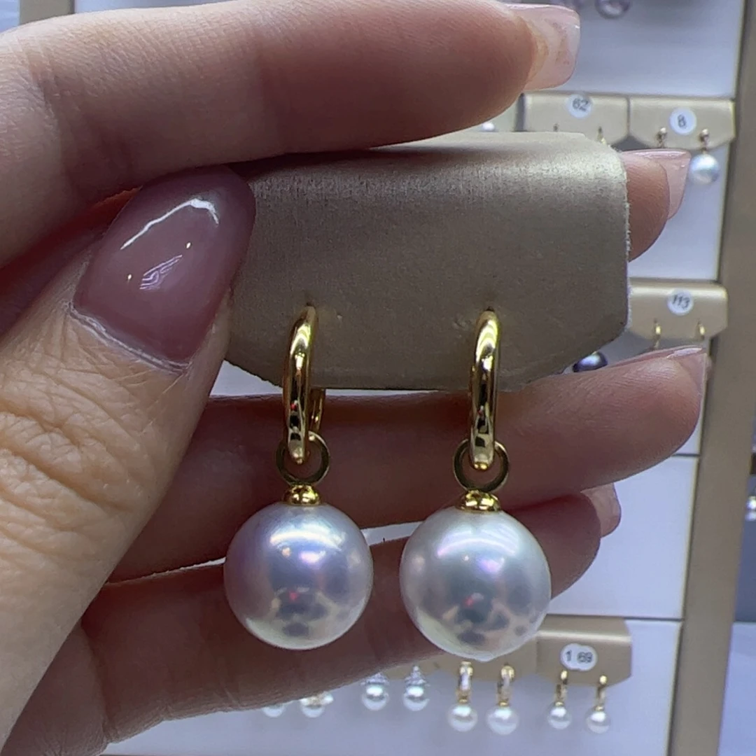 淡水珍珠耳饰未镶嵌