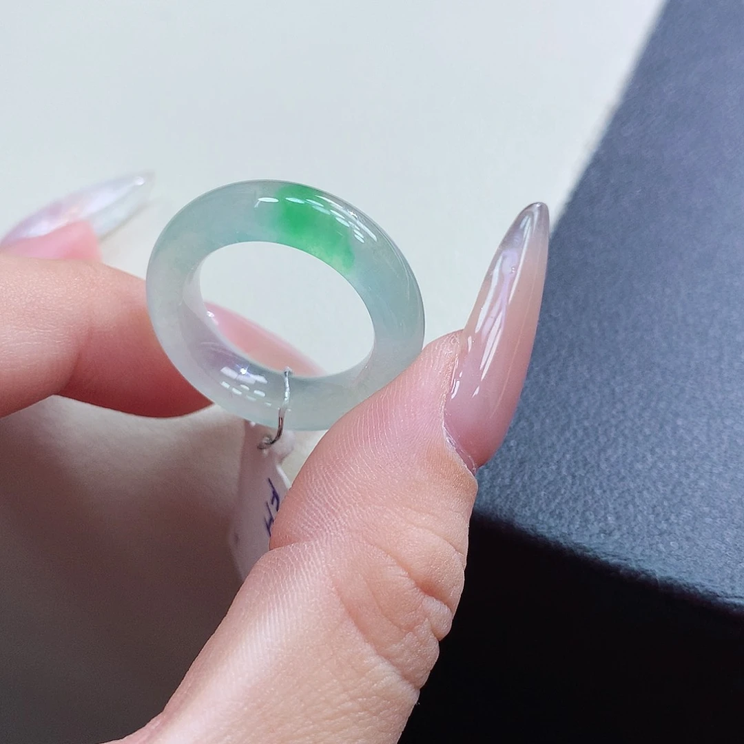 未镶嵌戒指翡翠13-14号