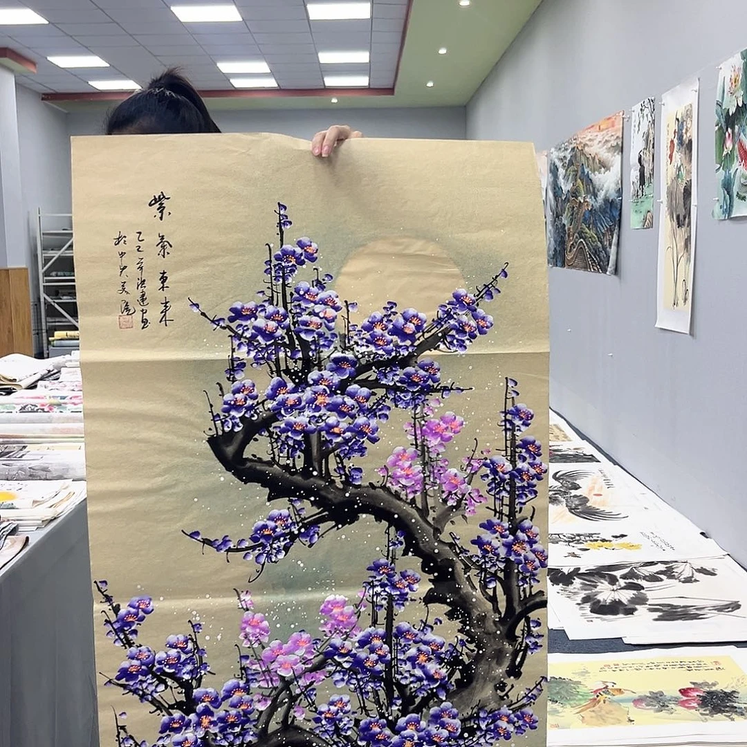 国画国画作品纯手绘作品