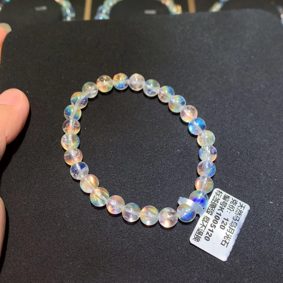 未镶嵌手链7.3月光石