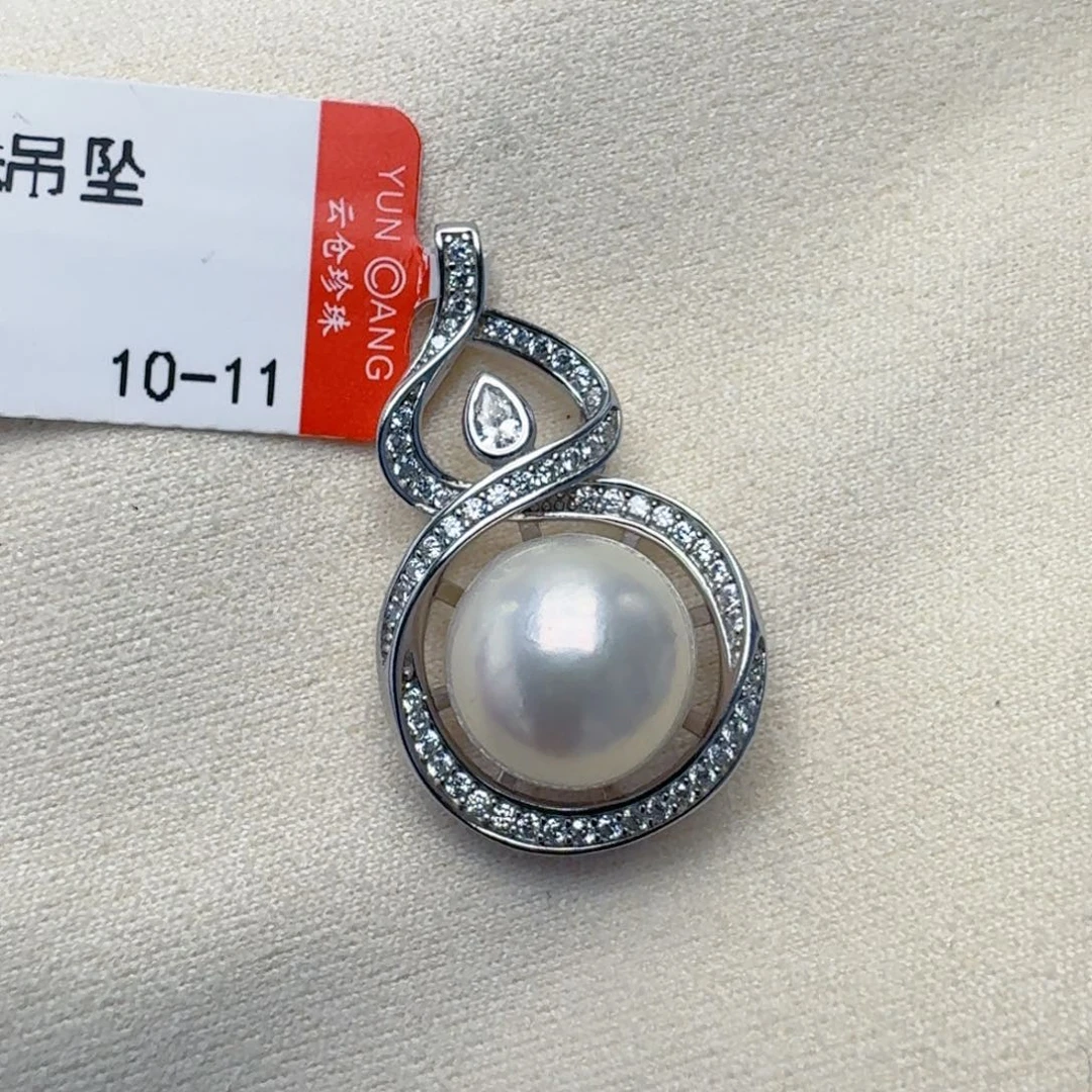 颈饰淡水珍珠银S925镶嵌@@tt039