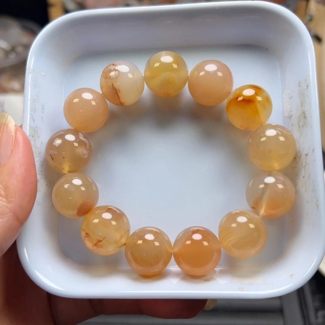 未镶嵌玛瑙/玉髓珠宝半成品