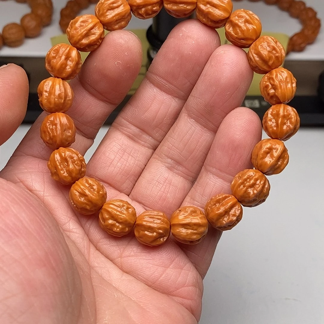 木质文玩核桃1.2京八棱