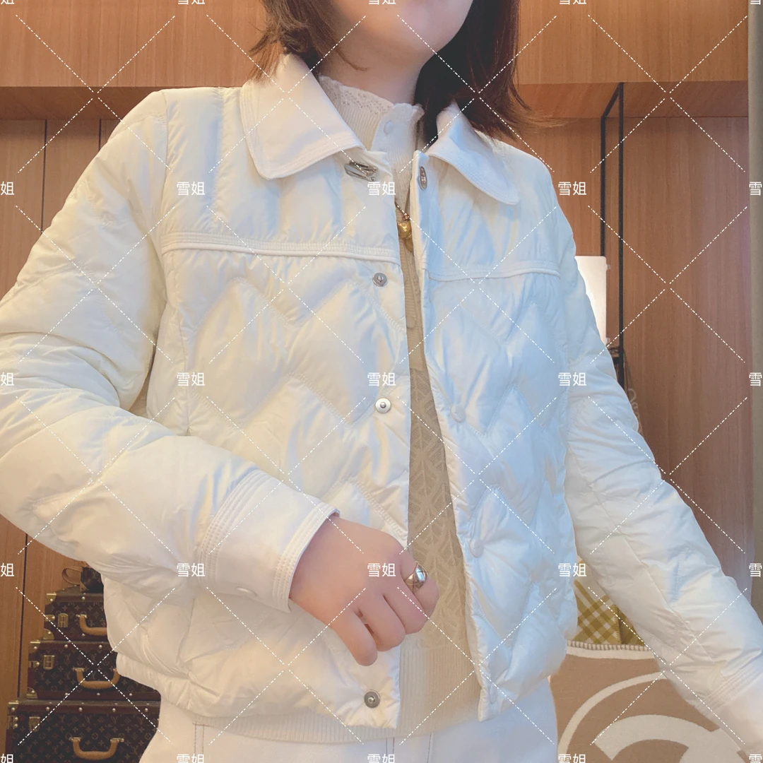 雪姐服饰「小香轻羽绒」短款时尚翻领羽绒服秋冬百搭显瘦外套