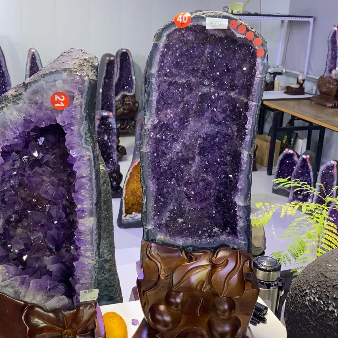 紫晶大型摆件（非配饰）未镶嵌