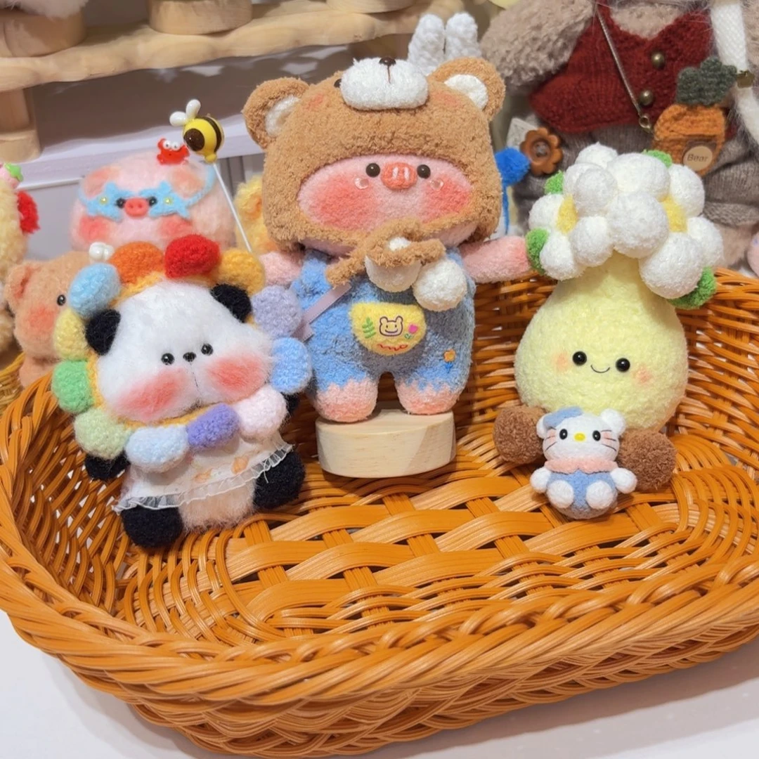 针织品梨花不做  KT手机挂