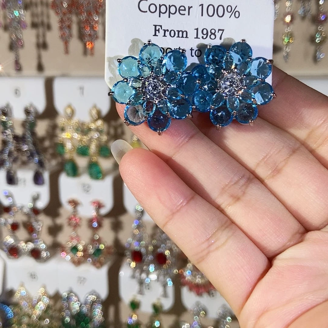 铜合金925银锆石