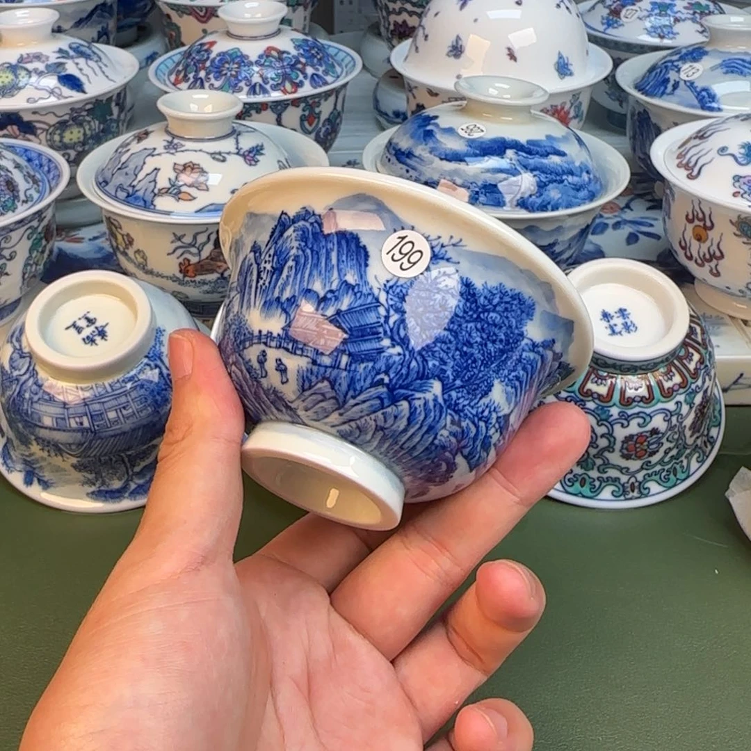 景德镇手工手绘茶器199