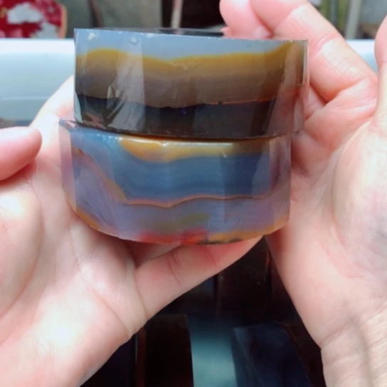 定制玛瑙素**藤天然玛瑙手镯定制