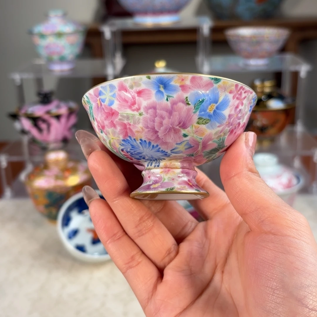 陶纯手工手绘 高端茶器