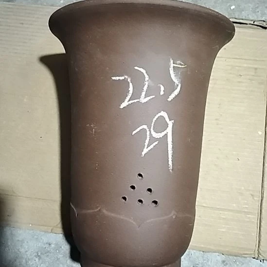 紫砂莲花金钟一个