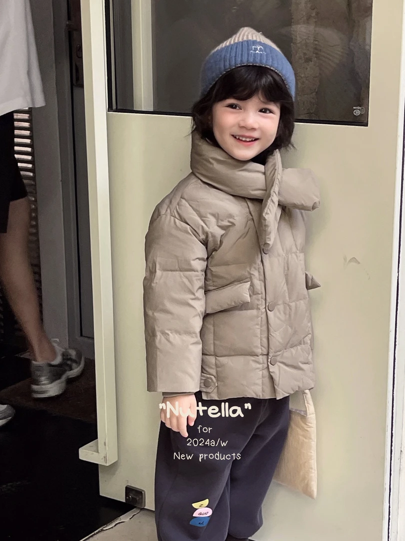 【果】国标90绒围巾羽绒服 8831