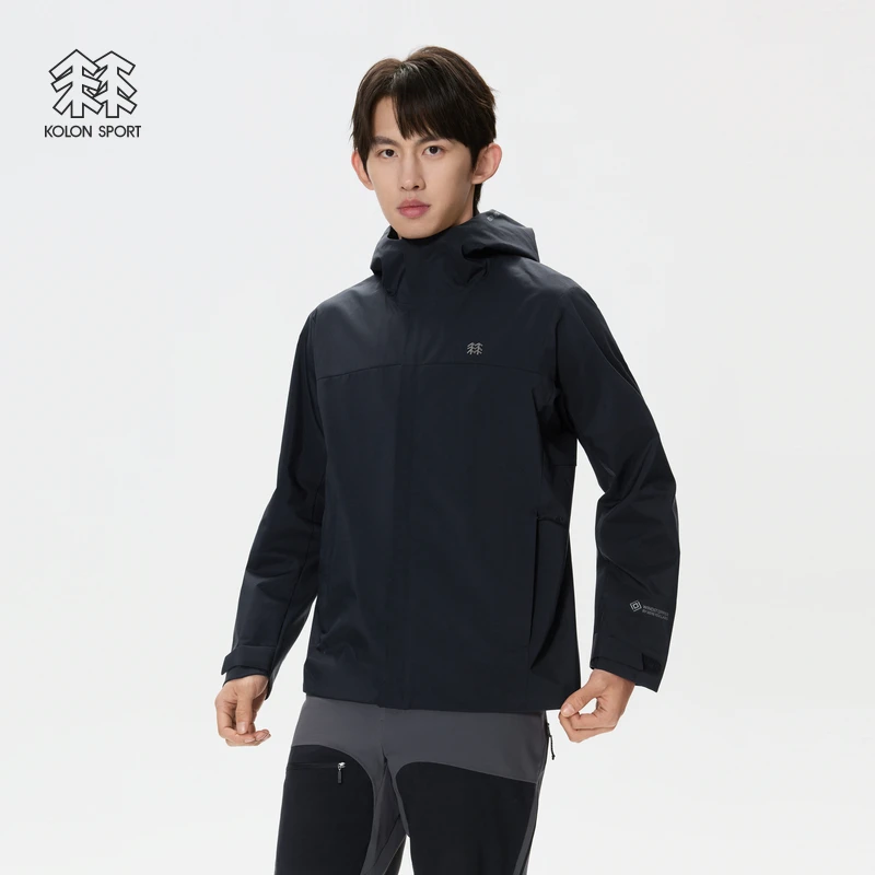 KOLON SPORT可隆男软壳夹克GTX防水防风透湿耐磨户外运动软壳衣