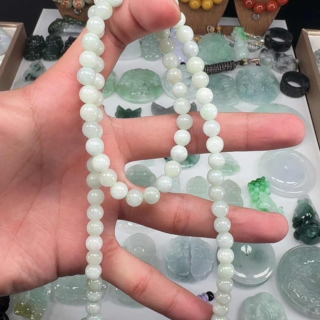 翡翠未镶嵌颈饰天然翡翠