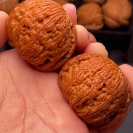 文玩核桃把件秦岭山脉核桃