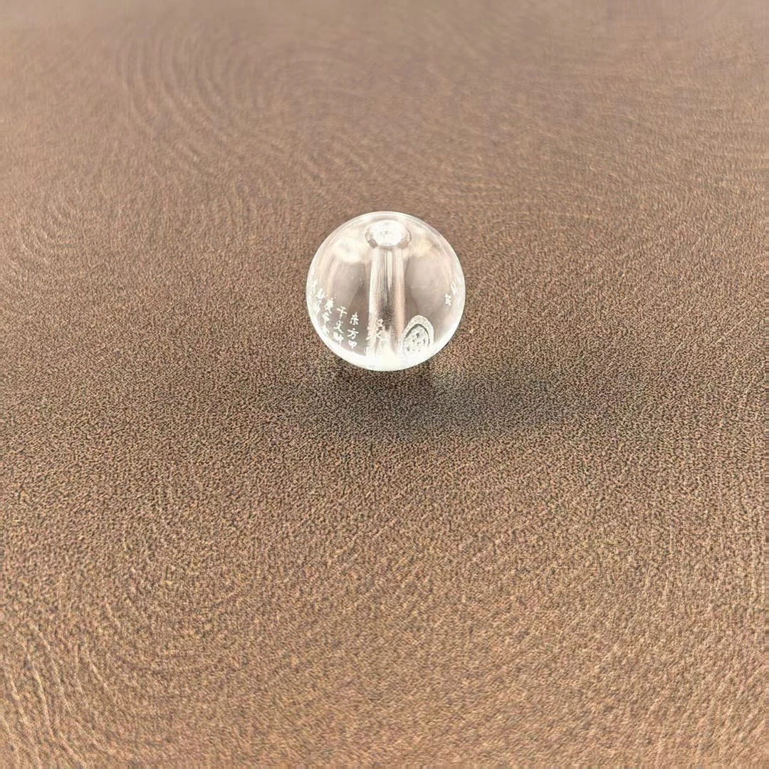 【慕诚】喜马拉雅白水晶聚C咒单珠  TZ193