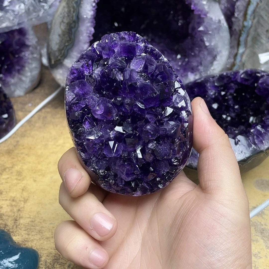 紫晶未镶嵌大型摆件（非配饰）