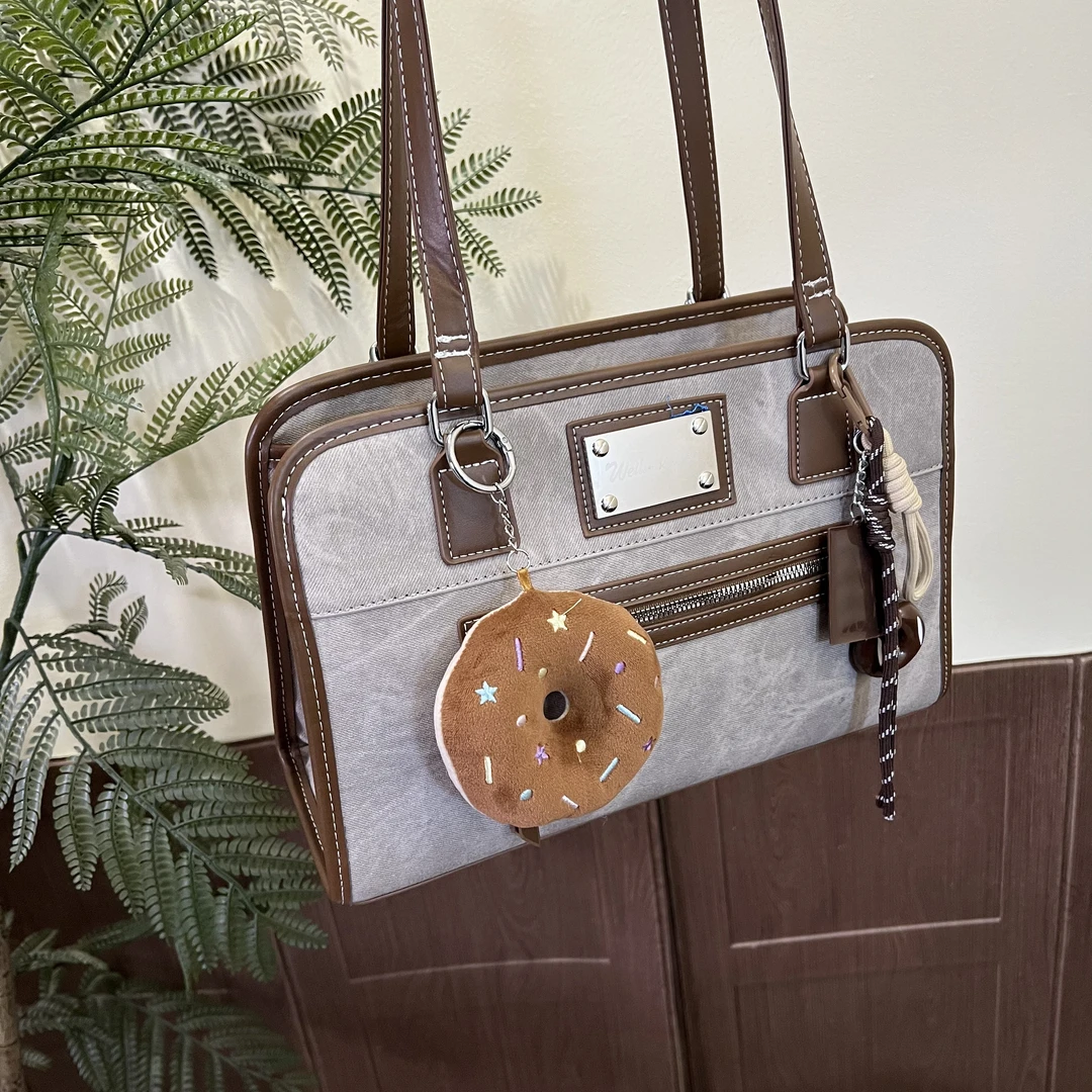 【大胃王3.0】波士顿双肩包INS拼色斜挎包