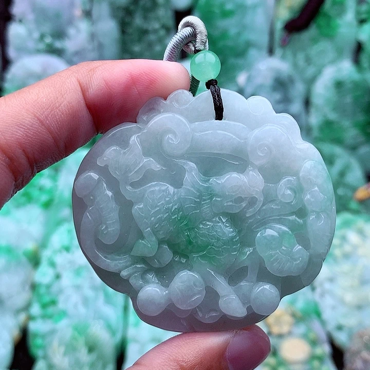 翡翠吊坠(不含链)未镶嵌
