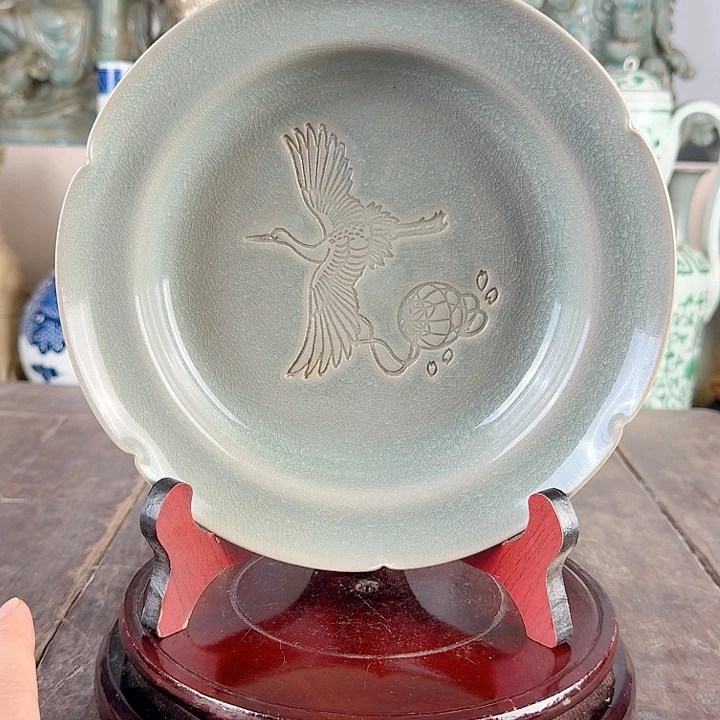 汝窑冰片洗品相完美