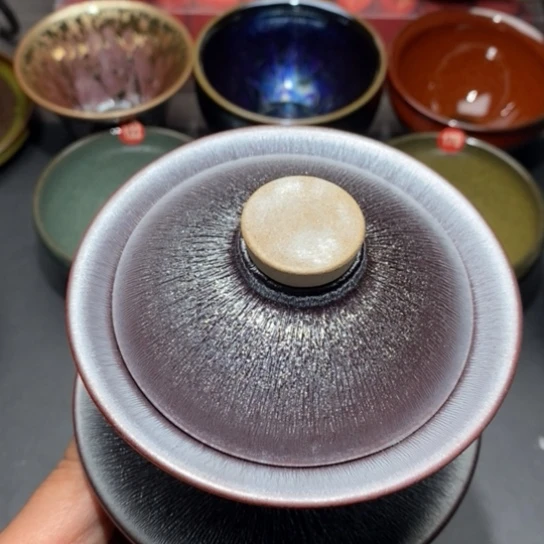 茶盏建站主人杯茶壶盖碗品茗杯