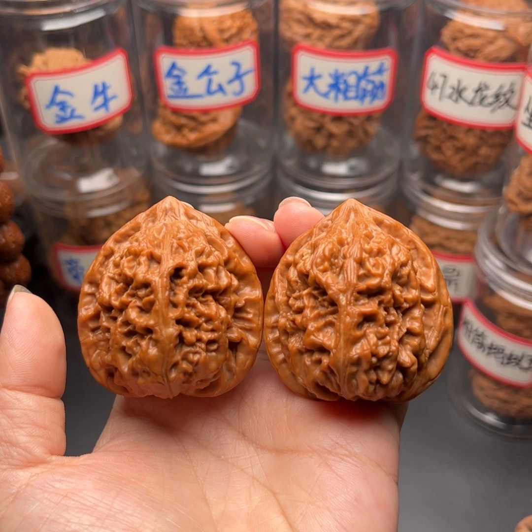 文玩核桃把件43.5御用凤凰台