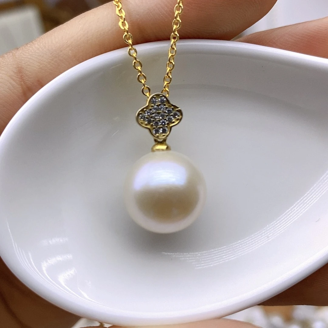 淡水珍珠未镶嵌吊坠(赠链)