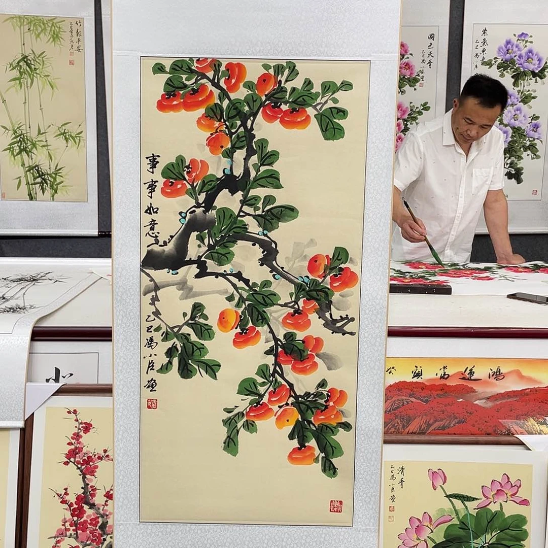 国画没****天手绘作品手绘作品