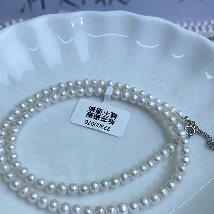 未镶嵌颈饰淡水珍珠