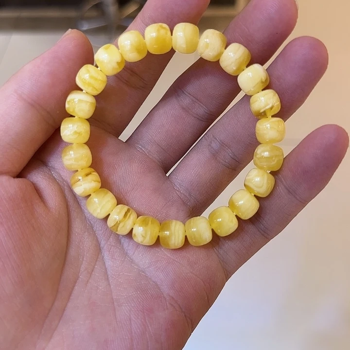 手链琥珀未镶嵌蜜蜡