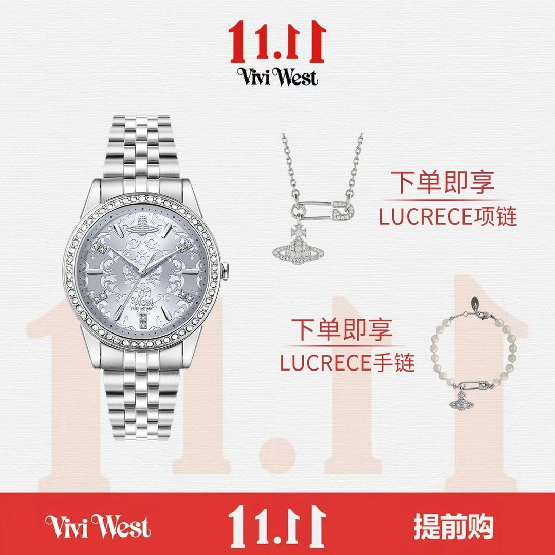 浮雕蓝钻---双11精选气质轻奢女士小众经典精致腕表--TH2608-Y-1