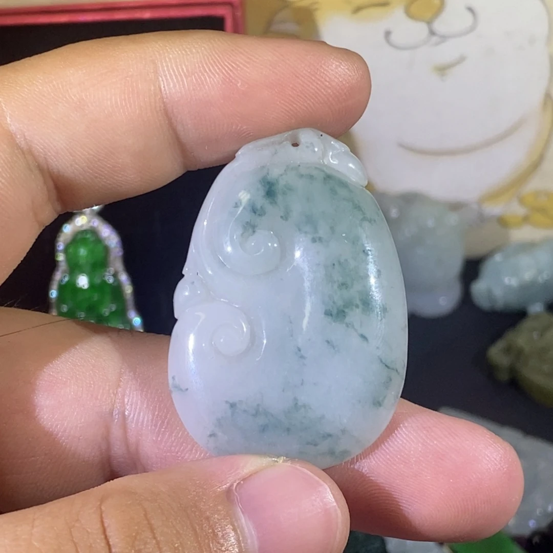 颈饰未镶嵌翡翠翡翠吊坠