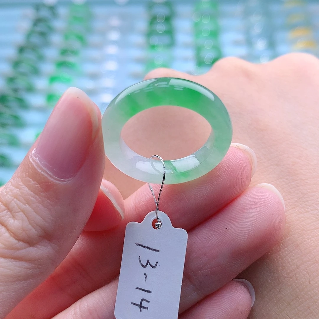 未镶嵌戒指翡翠A货缅甸翡翠