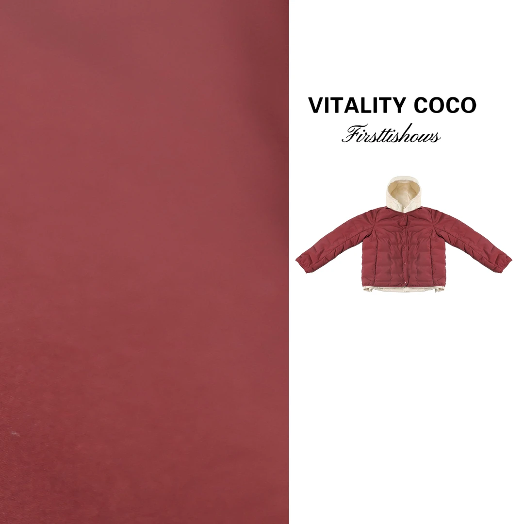 VITALITY COCO·LP系列新款女装 3D机织双色两件套羽绒服-2968